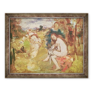 Tablou inramat - Edouard Manet - Studiu pentru Nimfa surprinsa, 60 x 80 cm