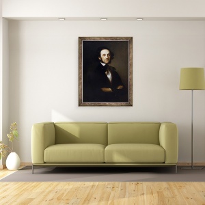 Tablou inramat - Eduard Magnus - Felix Mendelssohn, 60 x 80 cm - Img 2