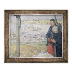 Tablou inramat - Edward Reginald Frampton - Bretania, 70 x 85 cm