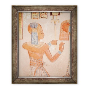 Tablou inramat - Egyptian 20th Dynasty - Portretul printului mort, din mormantul lui Amen-Her-Khepsef, 70 x 85 cm