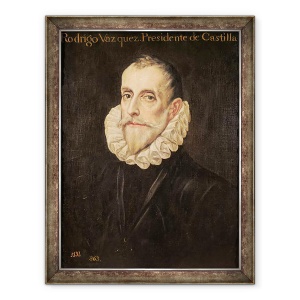 Tablou inramat - El Domenico Greco - Don Rodrigo Vázquez de Arce, 70 x 90 cm