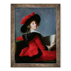 Tablou inramat - Elisabeth Louise Vigee-Lebrun - Baroneasa de Crussol, 60 x 80 cm