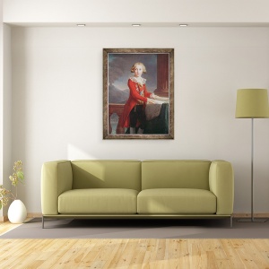 Tablou inramat - Elisabeth Louise Vigee-Lebrun - Portret De Francisc I Din Cele Doua Sicilii, 60 x 80 cm - Img 2