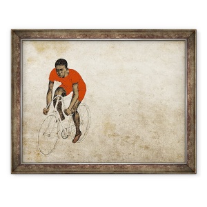 Tablou inramat - Eliza Southwood - Rosu, 70 x 90 cm