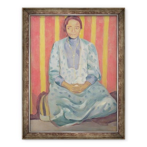 Tablou inramat - Emile Bernard - Studiul unei femei mulatto, 60 x 80 cm