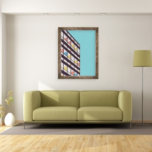 Tablou inramat - Florent Bodart - Le Corbusier, 60 x 80 cm - Img 2