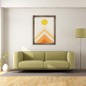 Tablou inramat - Florent Bodart - Peisaj montan 3, 70 x 90 cm - Img 2