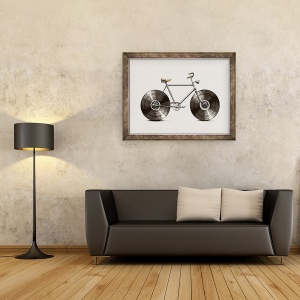 Tablou inramat - Florent Bodart - Velofon, 60 x 80 cm - Img 2