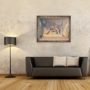 Tablou inramat - Fra Angelico - Altarpiece, 60 x 80 cm - Img 2