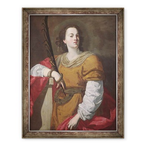 Tablou inramat - Francesco Guarino - Sfanta Christina cea Uimitoare, 70 x 90 cm