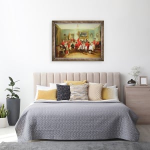 Tablou inramat - Francis Calcraft Turner - Micul dejun Hunt, Sala Burlacilor, 70 x 90 cm - Img 3