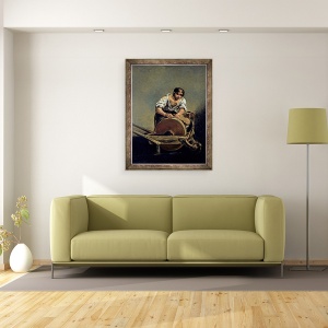 Tablou inramat - Francisco Jose de Goya y Lucientes - Cutitul-polizor, 60 x 80 cm - Img 2