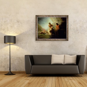 Tablou inramat - Francisco Jose de Goya y Lucientes - Executarea, 60 x 80 cm - Img 2
