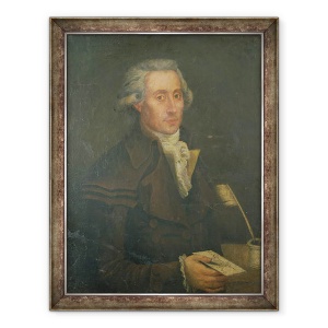 Tablou inramat - Francois Bonneville - Georges Couthon 1755-94, 70 x 90 cm