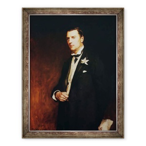 Tablou inramat - Frank Holl - Portretul Lui Joseph Chamberlain, 60 x 80 cm