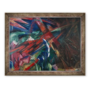 Tablou inramat - Franz Marc - Destine animale, 60 x 80 cm