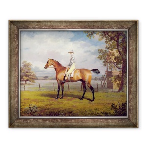 Tablou inramat - George Garrard - Ducele de Hamilton deghizarea cu Jockey Up, 50 x 60 cm