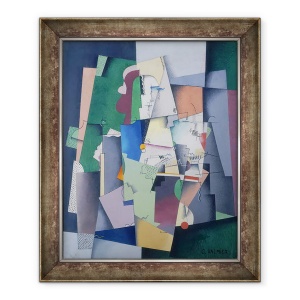 Tablou inramat - Georges Valmier - Compozitie, 70 x 85 cm