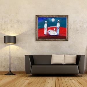Tablou inramat - Gigi Sudbury - Swan, 2013, 70 x 90 cm - Img 2