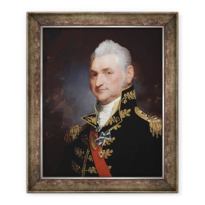 Tablou inramat - Gilbert Stuart - General-maior Henry Dearborn, 50 x 60 cm