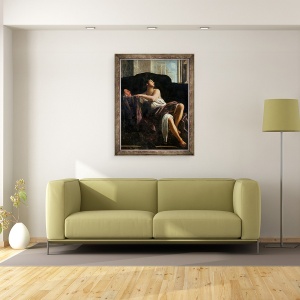 Tablou inramat - Giovanni Baglione - Thalia, 60 x 80 cm - Img 2