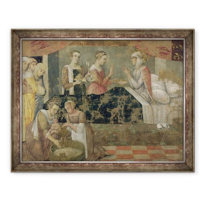Tablou inramat - Giovanni Bellini - Nasterea Fecioarei, 60 x 80 cm
