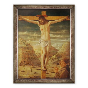Tablou inramat - Giovanni Bellini - The Crucifixion, 70 x 90 cm
