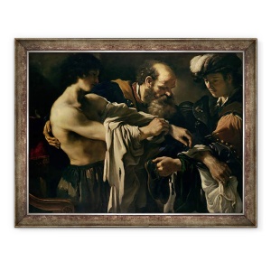 Tablou inramat - Guercino - intoarcerea Fiului risipitor, 70 x 90 cm