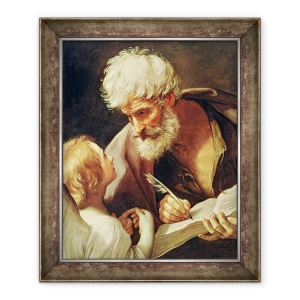 Tablou inramat - Guido Reni - Saint Matthew, 70 x 85 cm