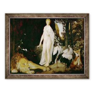 Tablou inramat - Gustav Klimt - Fable - Klimt, 60 x 80 cm