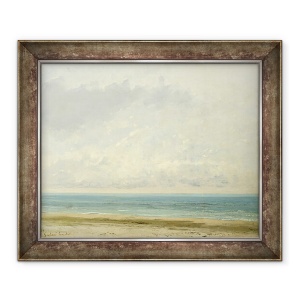 Tablou inramat - Gustave Courbet - Marea Calma, 50 x 60 cm