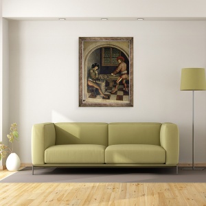Tablou inramat - Hans Hesse - Detalii din peisajul minier, 70 x 90 cm - Img 2