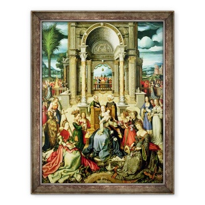 Tablou inramat - Hans Holbein the Younger - Fantana Vietii, 70 x 90 cm