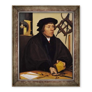 Tablou inramat - Hans Holbein the Younger - Portretul lui Nicholas Kratzer 1487-c.1550 1528, 50 x 60 cm