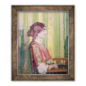 Tablou inramat - Harold Gilman - Dna Robert Bevan, 50 x 60 cm