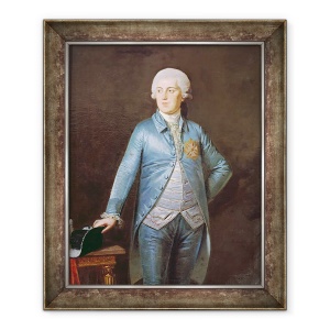 Tablou inramat - Heinrich Schmidt - Christian VII 1749-1808 1788, 50 x 60 cm