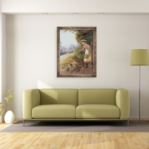 Tablou inramat - Helena J. Maguire - Un colt linistit, 70 x 90 cm - Img 2