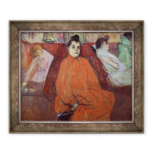 Tablou inramat - Henri de Toulouse-Lautrec - Divan, 70 x 85 cm