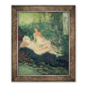 Tablou inramat - Henri de Toulouse-Lautrec - Messalina, detalii suplimentare, 70 x 85 cm