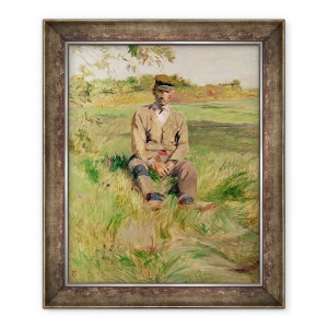 Tablou inramat - Henri de Toulouse-Lautrec - Muncitor la Celeyran, 70 x 85 cm