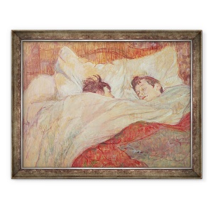 Tablou inramat - Henri de Toulouse-Lautrec - Pat, 60 x 80 cm