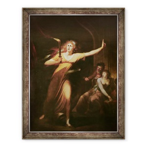Tablou inramat - Henry Fuseli - Lady Macbeth Somnambulism, 70 x 90 cm