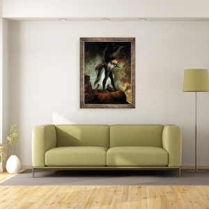 Tablou inramat - Henry Fuseli - Negrul Razbunat, 60 x 80 cm - Img 2