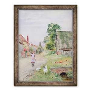Tablou inramat - Henry John Yeend King - Fata de gasca, 70 x 90 cm