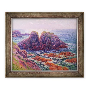 Tablou inramat - Henry Moret - Marea de la Finistere, 50 x 60 cm