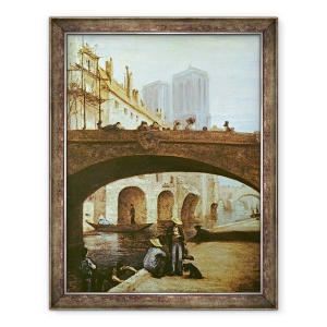 Tablou inramat - Honore Daumier - Notre-Dame de Paris, 70 x 90 cm