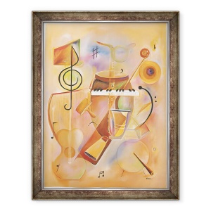 Tablou inramat - Ikahl Beckford - Musical Mix, 70 x 90 cm