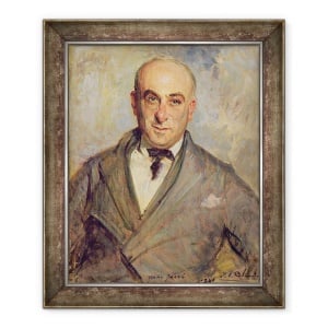 Tablou inramat - Jacques-Emile Blanche - Portretul lui Max Jacob 1876-1944 1921, 70 x 85 cm