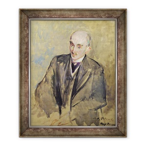Tablou inramat - Jacques-Emile Blanche - Studiu pentru portretul lui Henri Bergson 1859-1941 1911, 50 x 60 cm
