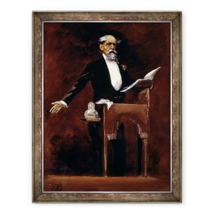 Tablou inramat - James Bacon - Charles Dickens, 70 x 90 cm